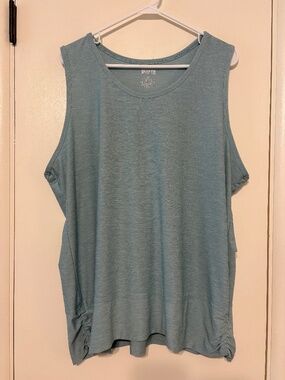 Duluth Trading Co Women's Armachillo Cooling Racerback Tank Top XXL/2XL Green